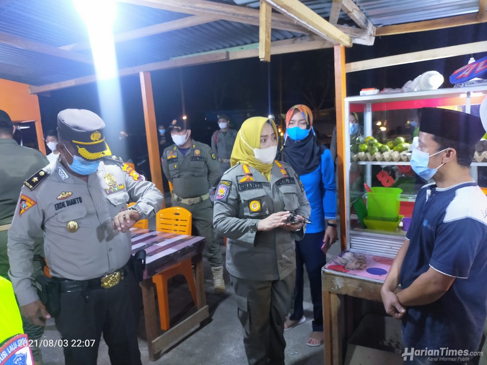 Gelar Operasi Yustisi, Tim Gabungan Berikan Edukasi dan Sanksi 30 Pelanggar