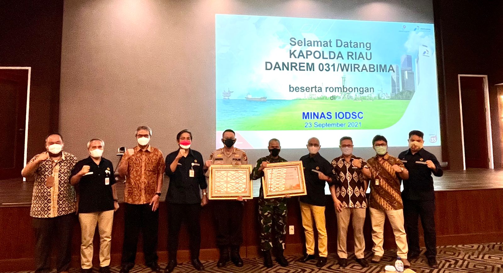 Angka Pencurian Minyak Turun, SKK Migas-PHR Apresiasi Polda Riau dan Korem 031 Wirabima
