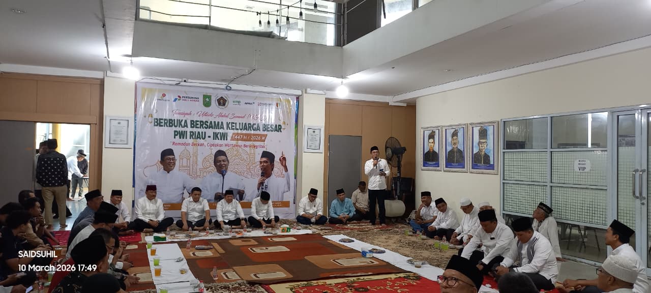 Buka Puasa Bersama, PWI Riau Hadirkan UAS dan Santuni Anak Yatim