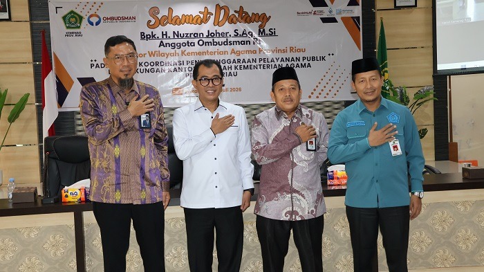 Kemenag Riau Bersama Ombudsman Perkuat Tata Kelola Layanan Publik