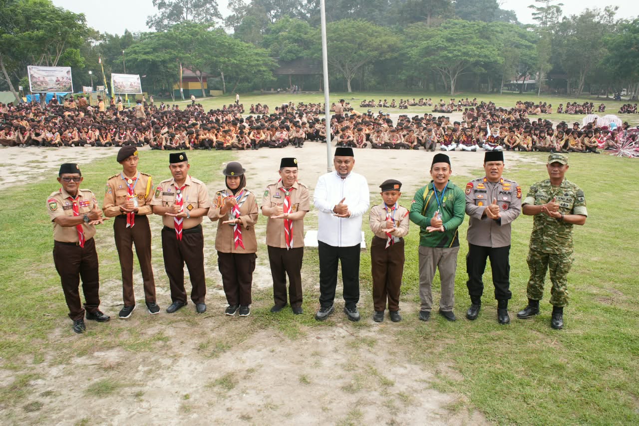 Defile Kemah Kerukunan dan Ekoteologi Siak Hijau 2026 Diikuti 1.460 Peserta