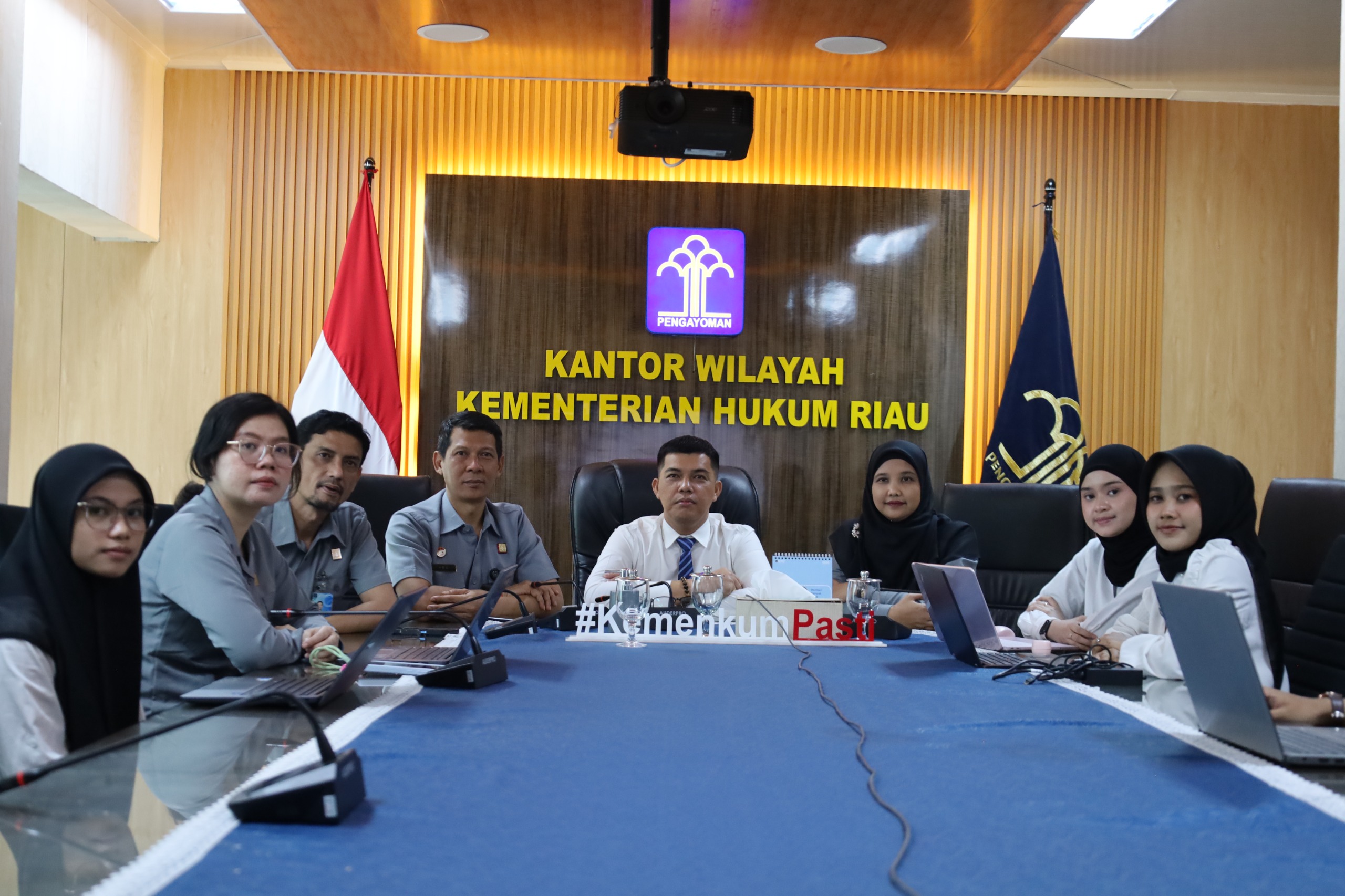 Kanwil Kemenkum Riau Pastikan Kesiapan Pelaksanaan Seleksi
