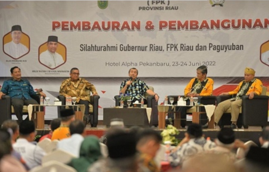 Dialog Pembauran Pembauran Kebangsaan, Wagubri: FPK Rumah Besar Paguyuban di Riau