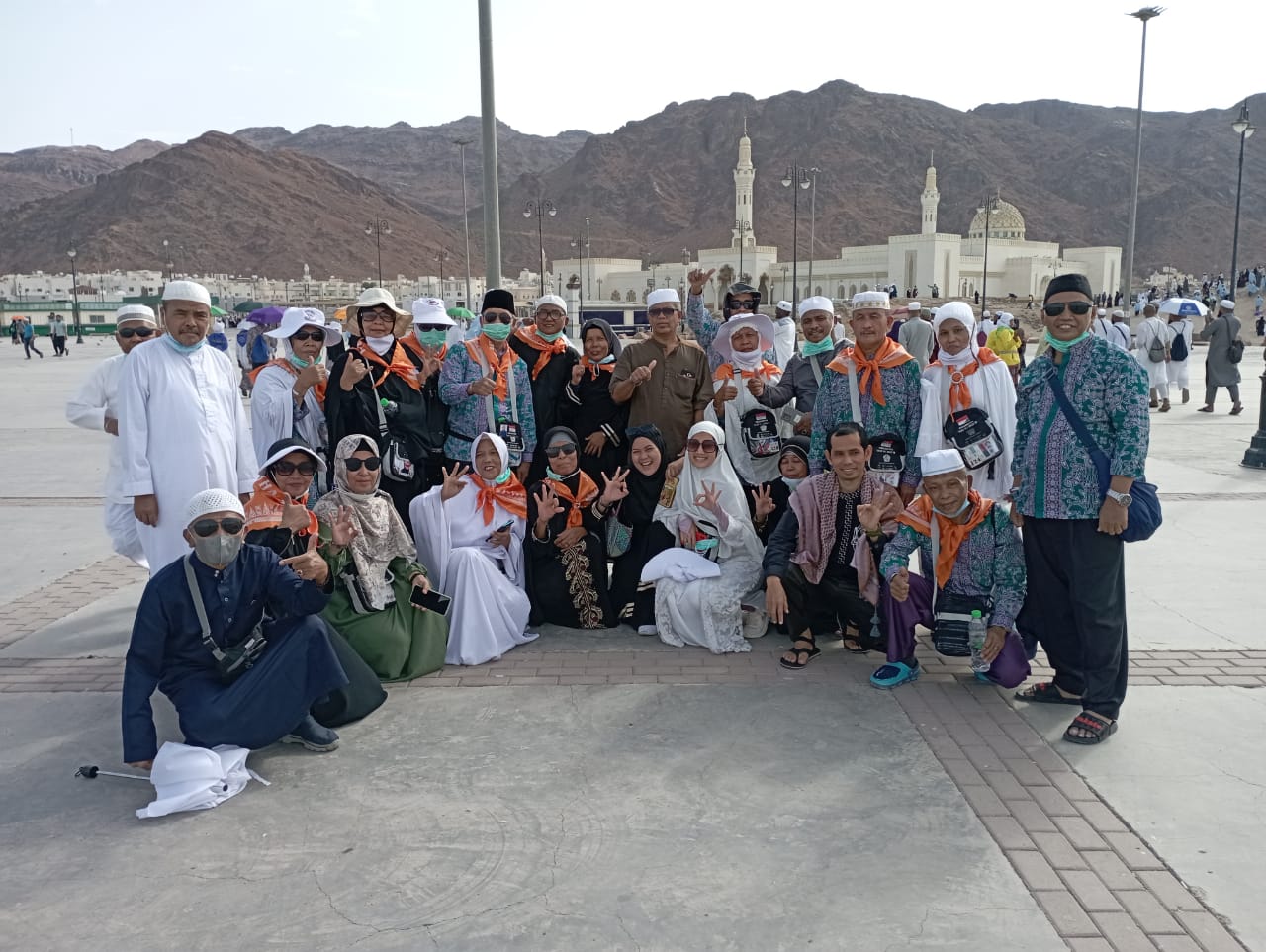 Sebelum Kembali ke Tanah Air, Jamaah Haji Bengkalis Kunjungi Jabal Uhud