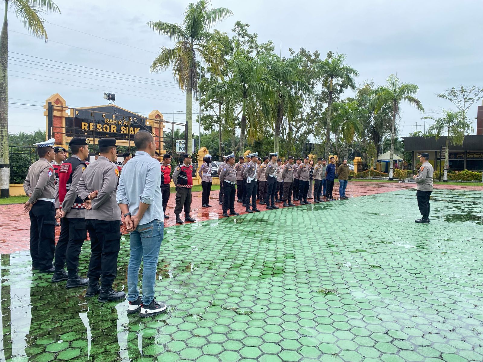 Operasi Tertib Ramadhan Lancang Kuning 2025, Polres Siak Gelar Patroli C3 dan Minggu Kasih