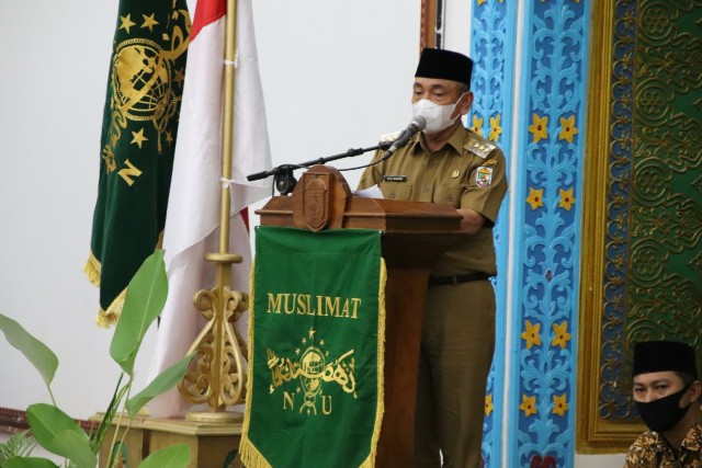 Bupati Harris Harapkan Muslimat NU Prioritaskan Pembangunan SDM
