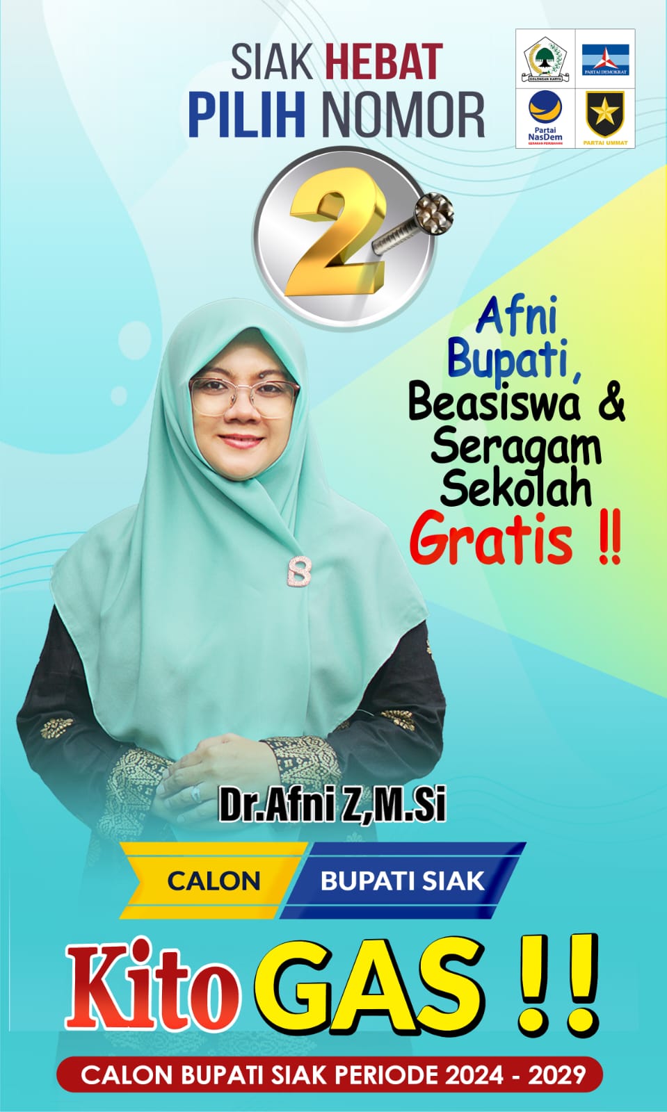 Janjikan Seragam Sekolah Gratis, Dr Afni: Ibu Saya Dulu Harus Berhutang