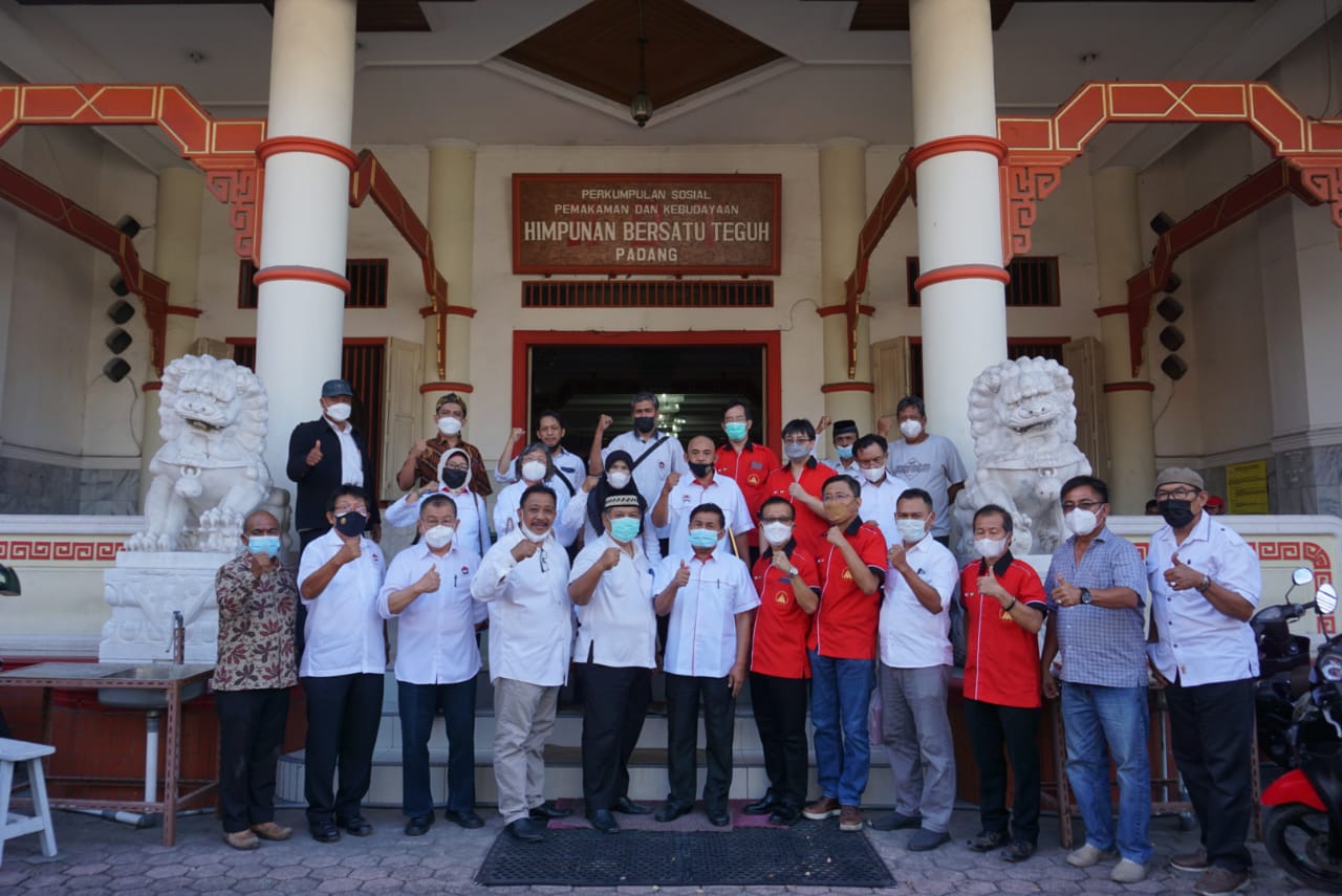 Merawat Pembauran, Pengurus FPK Riau Silaturahmi ke FPK Sumbar