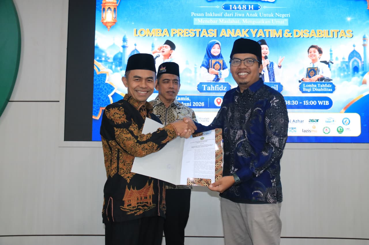 SK Izin Operasional Diperpanjang, IZI Sumbar Komitmen Kelola Zakat Secara Amanah