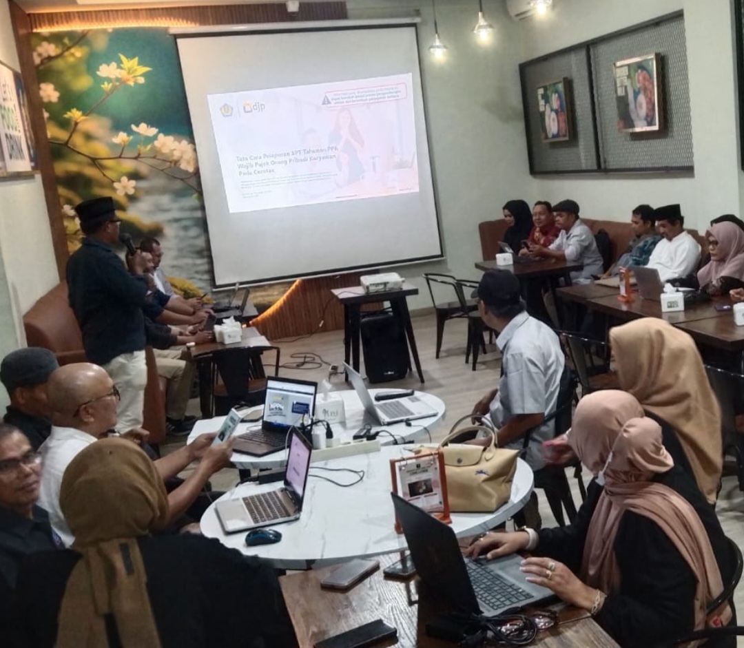 Edukasi Pemilik Media Buat Pelaporan Pajak, SMSI dan DJP Riau Berkolaborasi Gelar Pelatihan Coretax