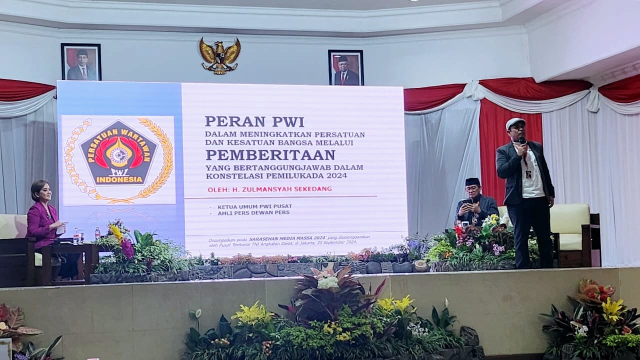 Jelang Pilkada 2024, Ketum PWI Pusat Zulmansyah: Media Massa Harus Bisa Bersikap Adil ke Semua Paslon
