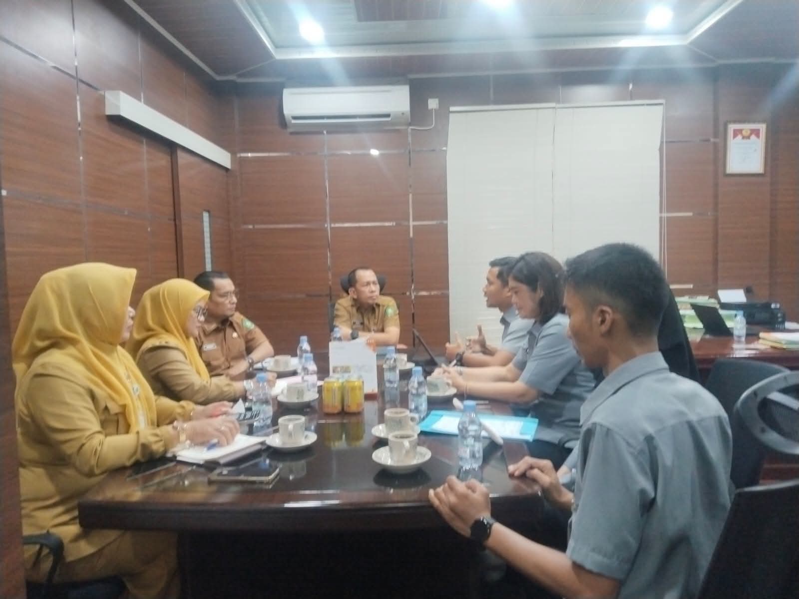 Kemenkum Riau Koordinasikan Tindak Lanjut Pembentukan Tata Kelola Sentra KI di Bengkalis