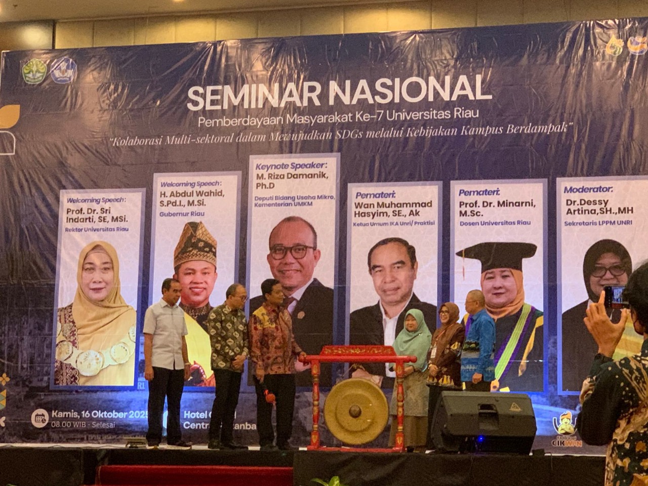 Kanwil Kemenkum Riau Dukung Kolaborasi Perguruan Tinggi dan Pemerintah Wujudkan SDGs