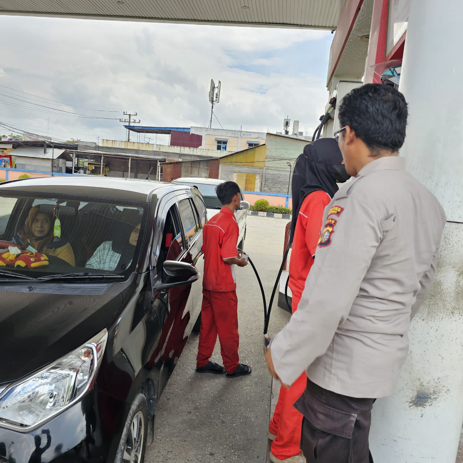 Cegah Kecurangan Pengisian BBM, Polres Dumai Intensifkan Patroli dan Pengecekan Sejumlah SPBU
